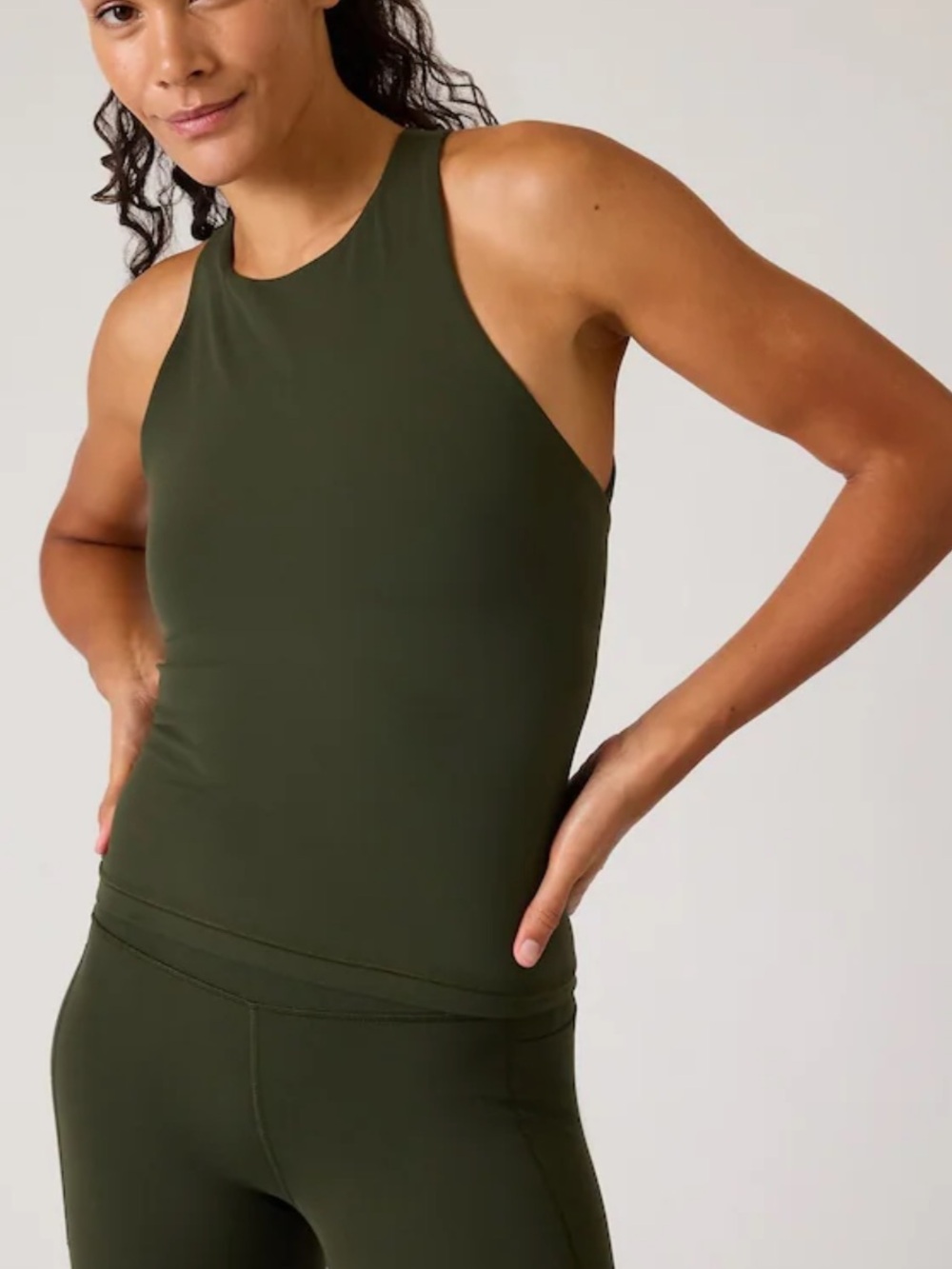 Athleta Transcend Built-In Bra Tank